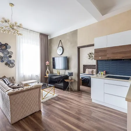 Apartmán Luxurious Elizabeth St With Sauna Budapešť