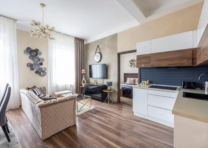 Apartament Luxurious Elizabeth St With Sauna Budapesta