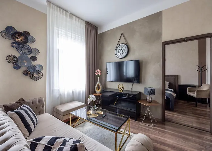 Apartmán Luxurious Elizabeth St With Sauna Budapešť